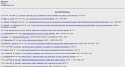 Desktop Screenshot of phillong.info